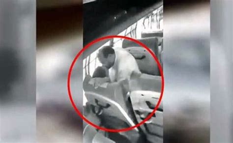 Former Maharashtra Bjp Leader Ravindra Bawanthade Filmed Kissing Woman