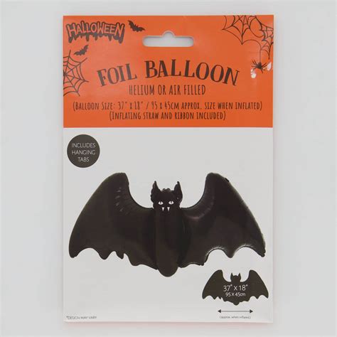 Bat shaped halloween balloon - Gajet