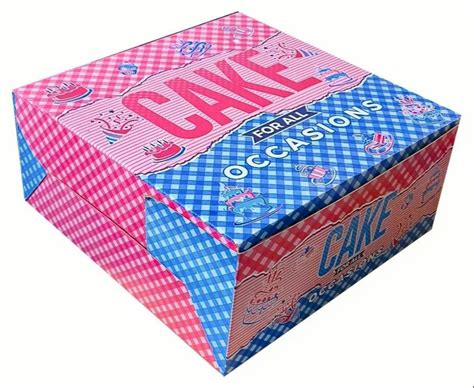 Printed Cardboard Cake Boxes 1 Kg 1000 Gram At 5 Piece In Bengaluru