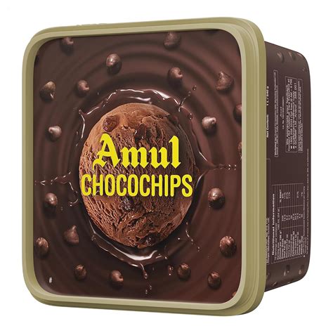 Amul Chocochips Ice Cream 1Ltr Amazon In Grocery Gourmet Foods