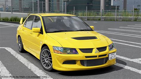 Assetto Corsa三菱ランサーLANCERエボリューション8 MR 05 Mitsubishi Lancer