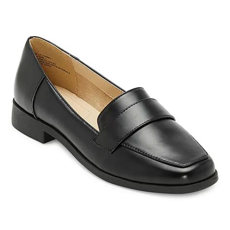 Liz Claiborne Womens Jansey Square Toe Loafers Jcpenney