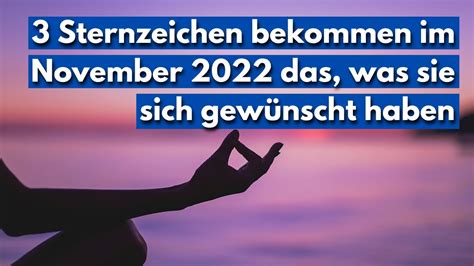 Gesetz Der Anziehung Sternzeichen Bekommen Im November Das Was