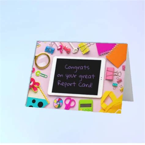 Great Report Card! Student's Congratulations Card | Zazzle