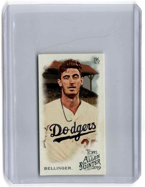 Topps Allen Ginter A G Back Mini Cody Bellinger Los Angeles