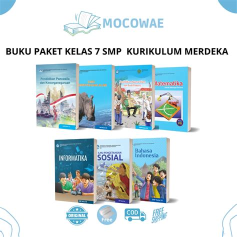 Jual Buku Paket Kelas 7 Smp Kurikulum Merdeka Shopee Indonesia