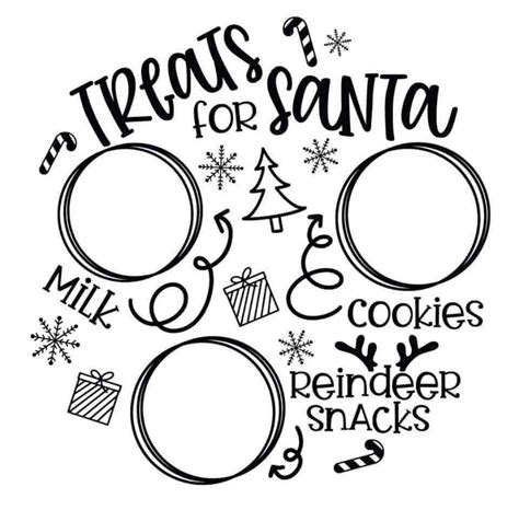 Pin By Brea Ann On Cricut Svg Files Cookies For Santa Plate Santa