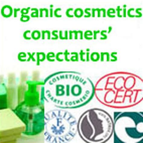 Organic Cosmetics Consumers Expectations Cosmeticobs Lobservatoire