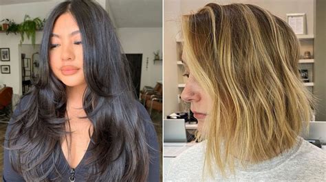 30 Gorgeous Haircuts for Women with Thick Hair