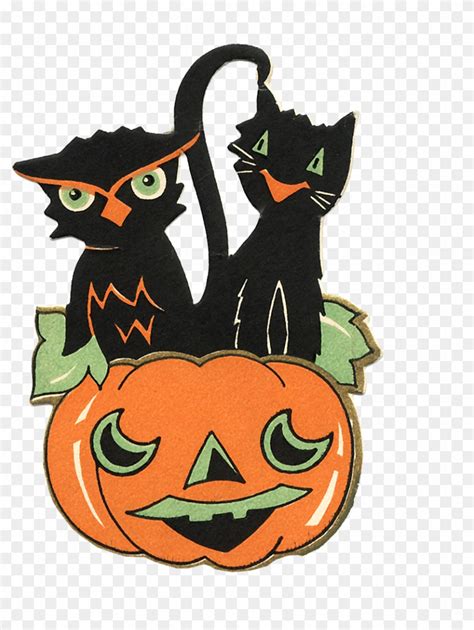 Vintage Halloween Clip Art Images