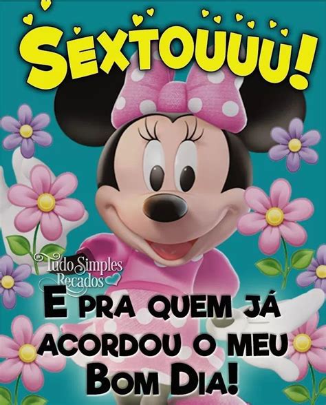 Pin De Carmo Gomes Em Bom Dia Disney Mensagens De Bom Dia Mensagem