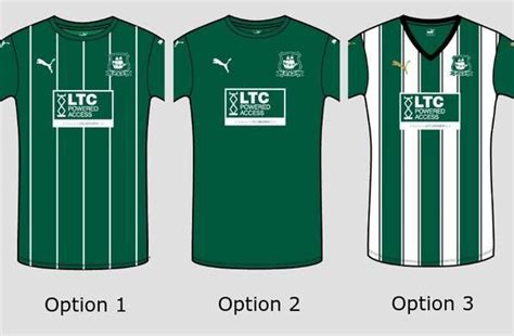 New Plymouth Argyle 2015/16 Kit Vote | Football Kit News