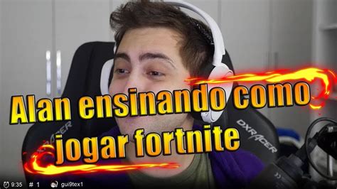 Alan Ensinando Como Jogar Fortnite Melhores Momentos Da Twitch