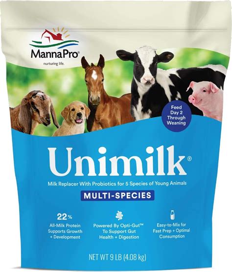 Amazon Manna Pro Unimilk Multi Species Milk Replacer Great For