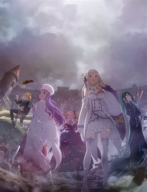 Re Zero 3ª temporada ganha nova arte promocional AnimeNew