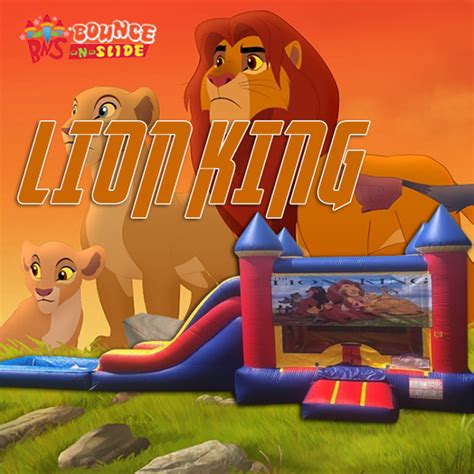 Lion King King Castle Dry Combo - Bounce N Slides