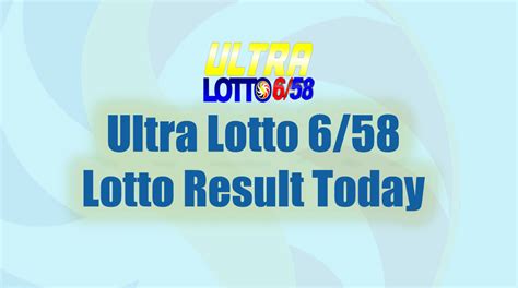 PCSO 6/58 Ultra Lotto Result Today January 16, 2024 - BusinessNews.ph