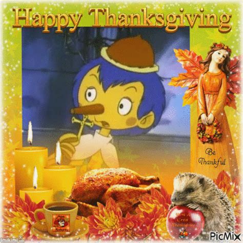 Pinocchio Happy Thanksgiving  Pictures Photos And Images For