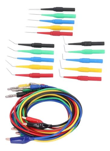 Kit De Sonda De Prueba Tipo Banana Plug Cables Chapados En Cuotas