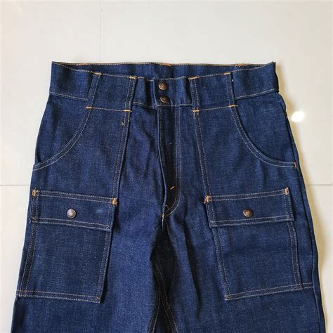 Vintage Levis 70s Bush Jeans 6 Pocket Deadstock 31x29 5 Etsy