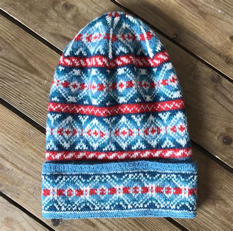 Ravelry Knitting Jenny Fair Isle Fisherman S Kep Hat Pattern By