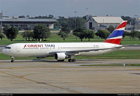 Aircraft Photo Of HS BKH Boeing 767 346 Orient Thai Airlines