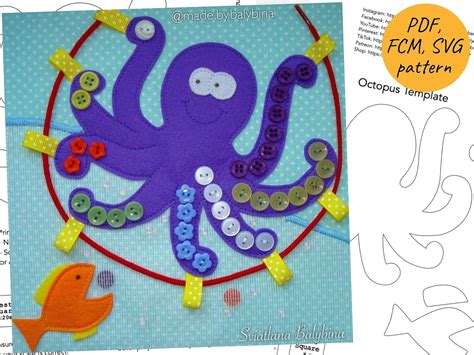 Octopus Template For Preschool