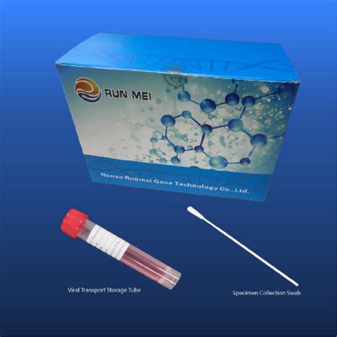 Sterile Flocked Throat Forensic Swab Kit, Medical Disposable Virus ...