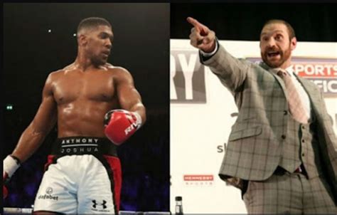 Im More Nigerian Than You Tyson Fury Fires Back At Anthony Joshua