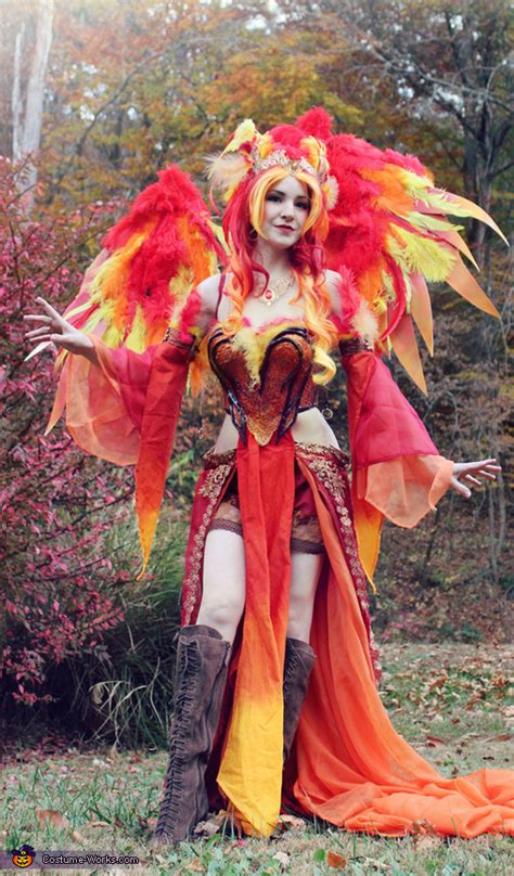 Creative DIY Phoenix Costume