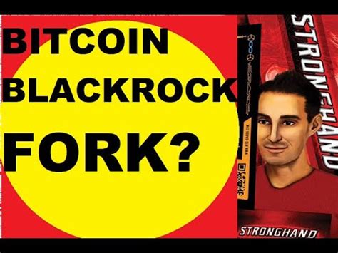 Blackrock Bitcoin Fork Bring On The Etf Collusion Pos Crypto Dividend