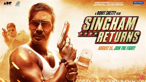 Singham Returns Bollywood Movie Poster Wallpaper - Latest Hindi Movie ...