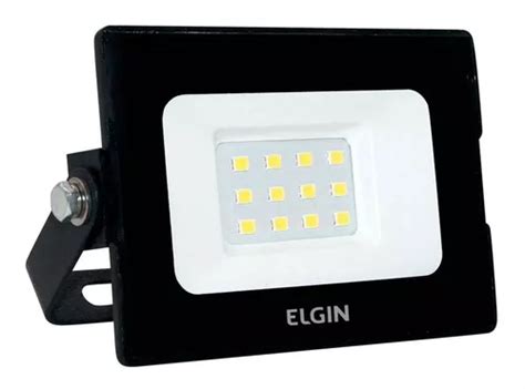 Proyector Led Elgin Reflector De W K Carcasa Bivolt Color