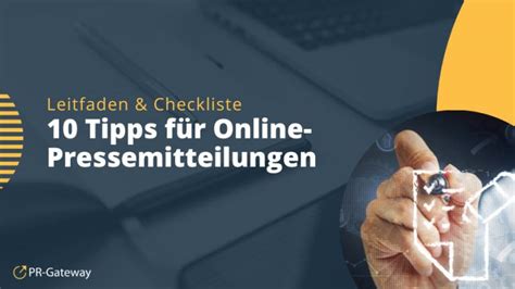 10 Tipps Für Eine Optimale Online Pressemitteilung