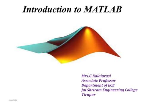 Introduction To Matlab Ppt