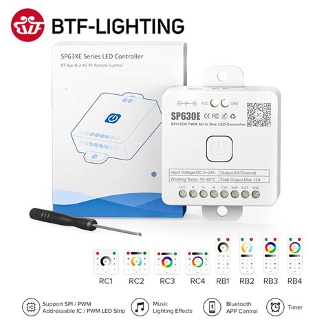 Sp E All In One Led Controller Ch Pwm Spi Pixels Led Light Strip