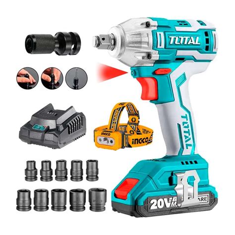 Ripley LLAVE IMPACTO TOTAL TOOLS H 6 IMPACTO 20 V BRUSHLESS JUEGO DE