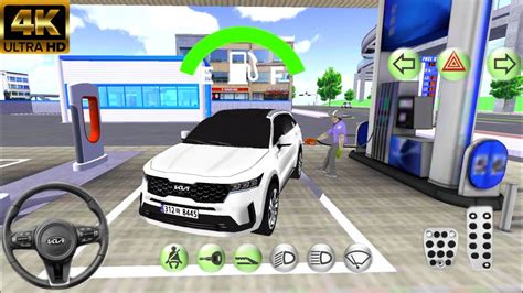 New Kia Sorento Power Suv Mercedes Came To The Gas Station For Reful