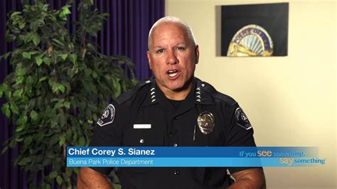 Buena Park Police Chief Psa Youtube