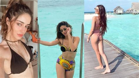 Ananya Pandey Hot Sexy And Bikini Photos Ananya Pandey Shares Her