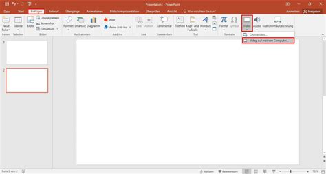 Videos In Powerpoint Einf Gen Eine Anleitung