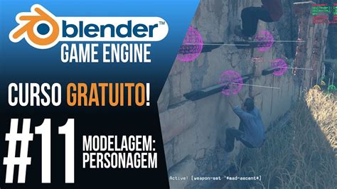 Modelando O Personagem Curso Blender Game Engine M Ep Youtube