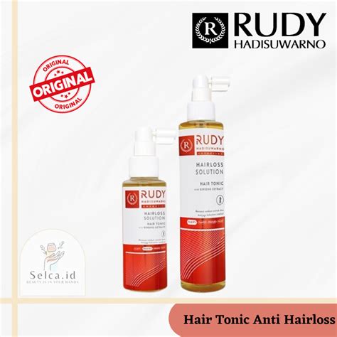 Jual Rudy Hadisuwarno Hair Tonic Anti Hairloss Solution Anti Rontok