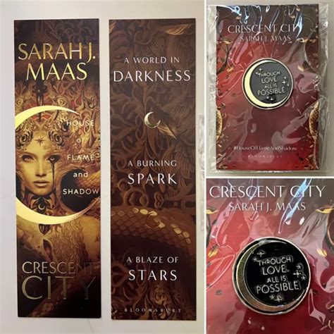 House Of Flame And Shadow Crescent City Sarah J Mass Bookmark