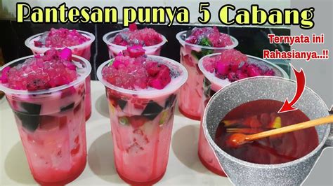 Pantesan Aja Punya Cabang Resep Rahasia Sirup Gula Es Buah