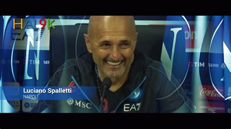 Napoli Sassuolo Spalletti Conferenza Post Gara Youtube