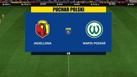 FC 24 Puchar Polski 2023 2024 1 8 Jagiellonia Warta Poznań