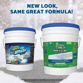 Snow & Ice Melt Pellets - 93% Calcium Chloride - 35lbs