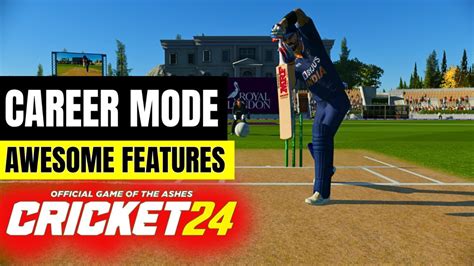 Cricket Career Mode Major Features Improvements Youtube