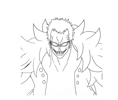 Coloriage Luffy One Piece - télécharger et imprimer gratuit sur ColoriageEnfant.Com